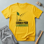 T-shirt «Corner pour la biodiversité» — t-shirt éco de football pour la conservation de l’environnement