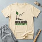 T-shirt «Corner pour la biodiversité» — t-shirt éco de football pour la conservation de l’environnement