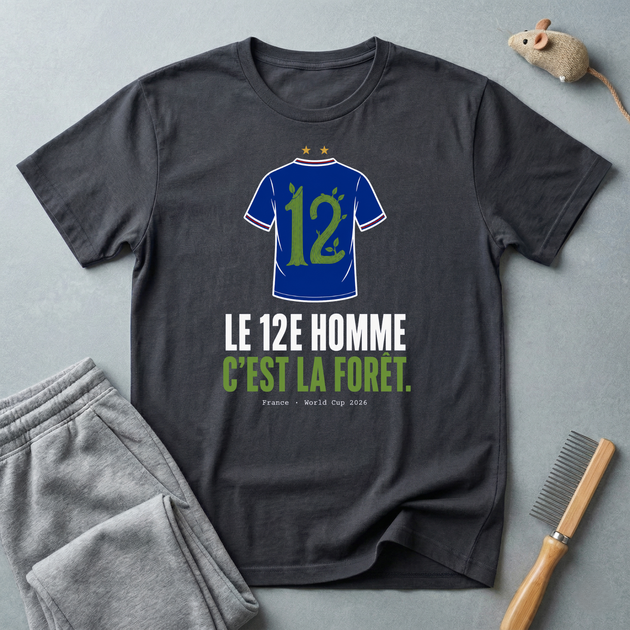 T-shirt — «Le 12ᵉ homme, c’est la forêt »