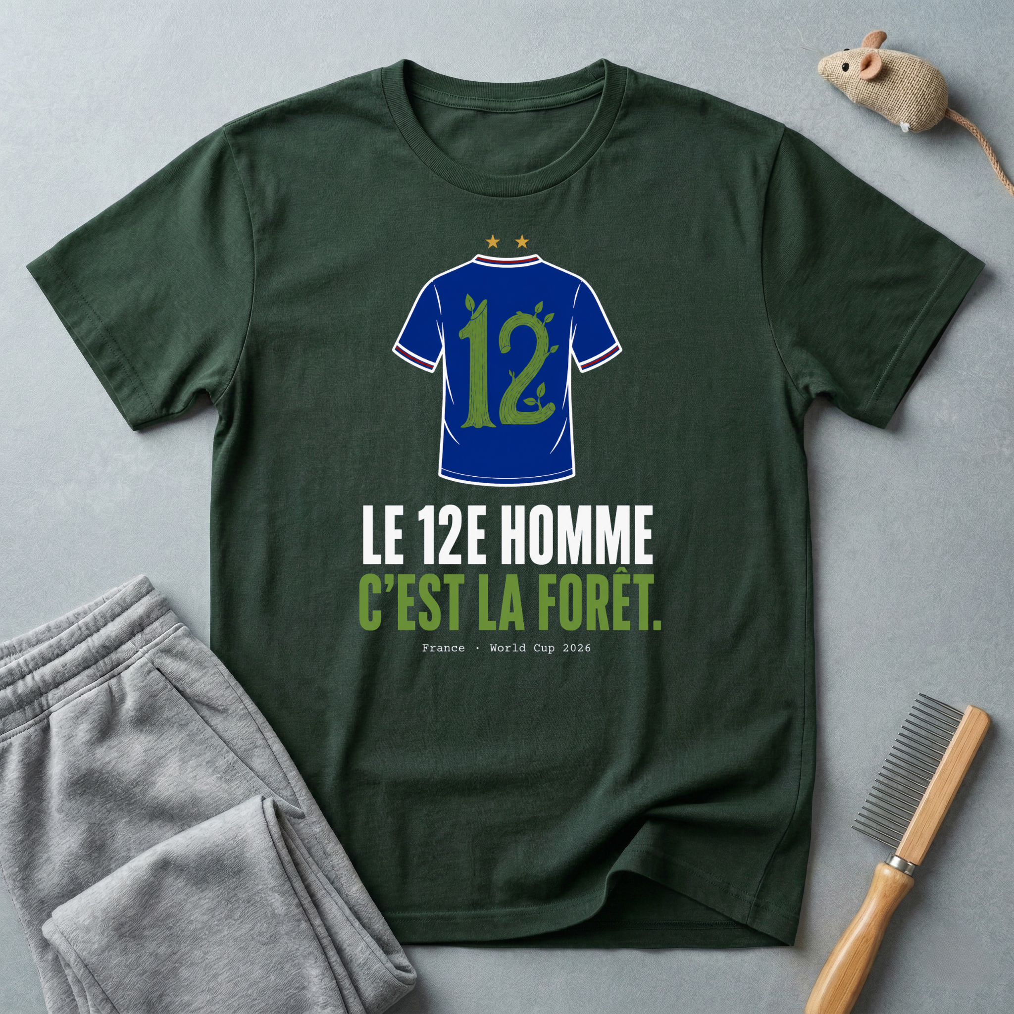 T-shirt — «Le 12ᵉ homme, c’est la forêt »