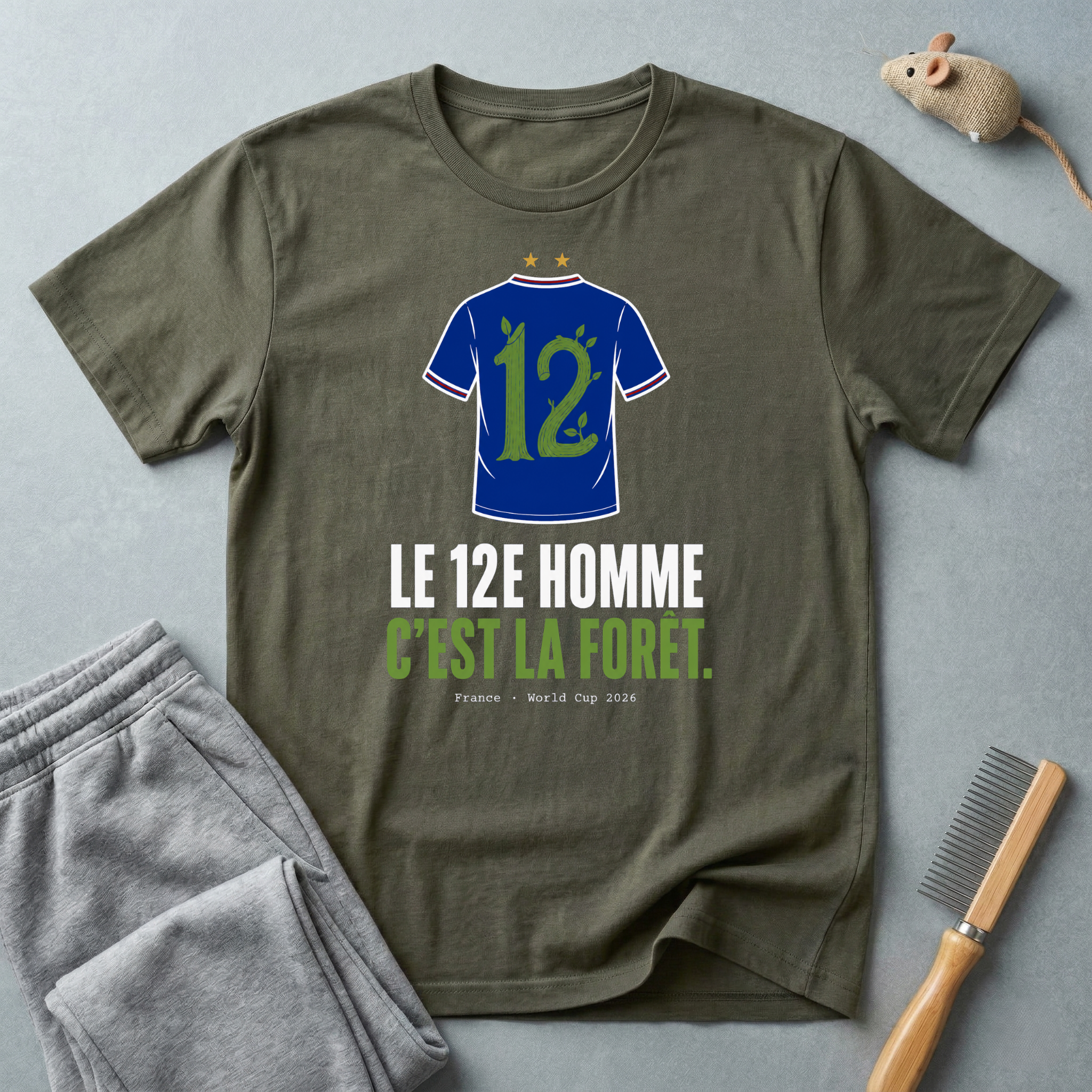 T-shirt — «Le 12ᵉ homme, c’est la forêt »