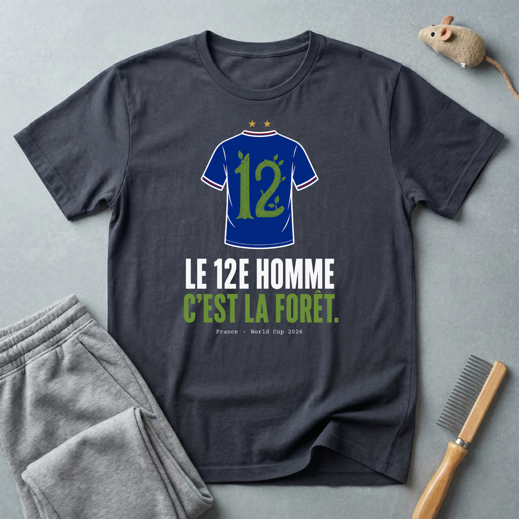 T-shirt — «Le 12ᵉ homme, c’est la forêt »