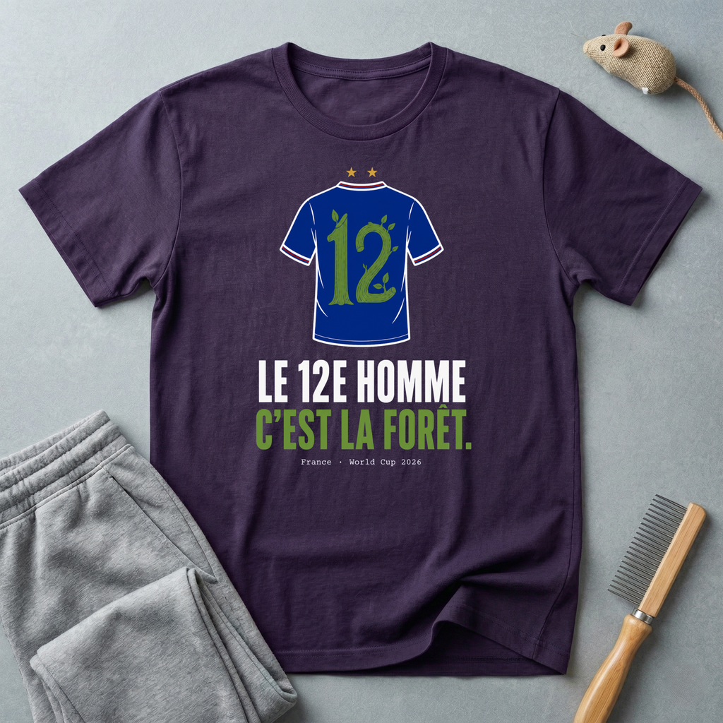 T-shirt — «Le 12ᵉ homme, c’est la forêt »