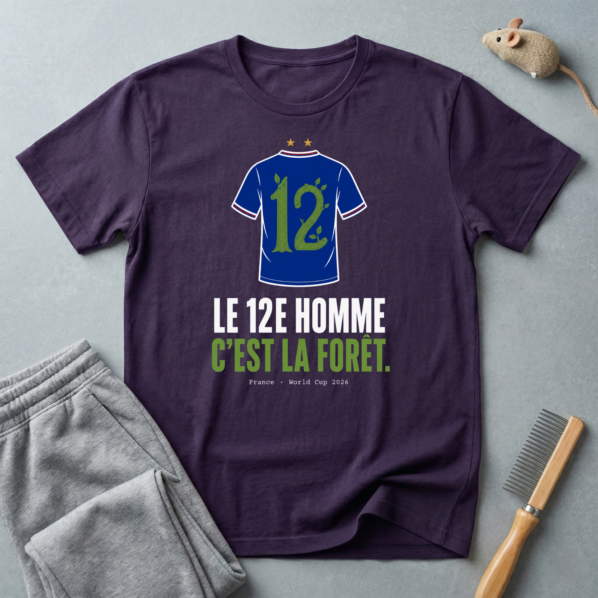 T-shirt — «Le 12ᵉ homme, c’est la forêt »