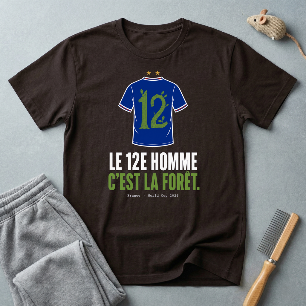 T-shirt — «Le 12ᵉ homme, c’est la forêt »