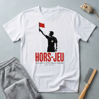 T-shirt «carton rouge d’arbitre» — t-shirt graphique de football «hors-jeu»