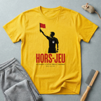 T-shirt «carton rouge d’arbitre» — t-shirt graphique de football «hors-jeu»