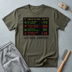 T-shirt graphique tableau de score — Tableau de bord 2026 «Les deux comptent.»