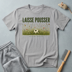 T-shirt de football floral «Laisse pousser»