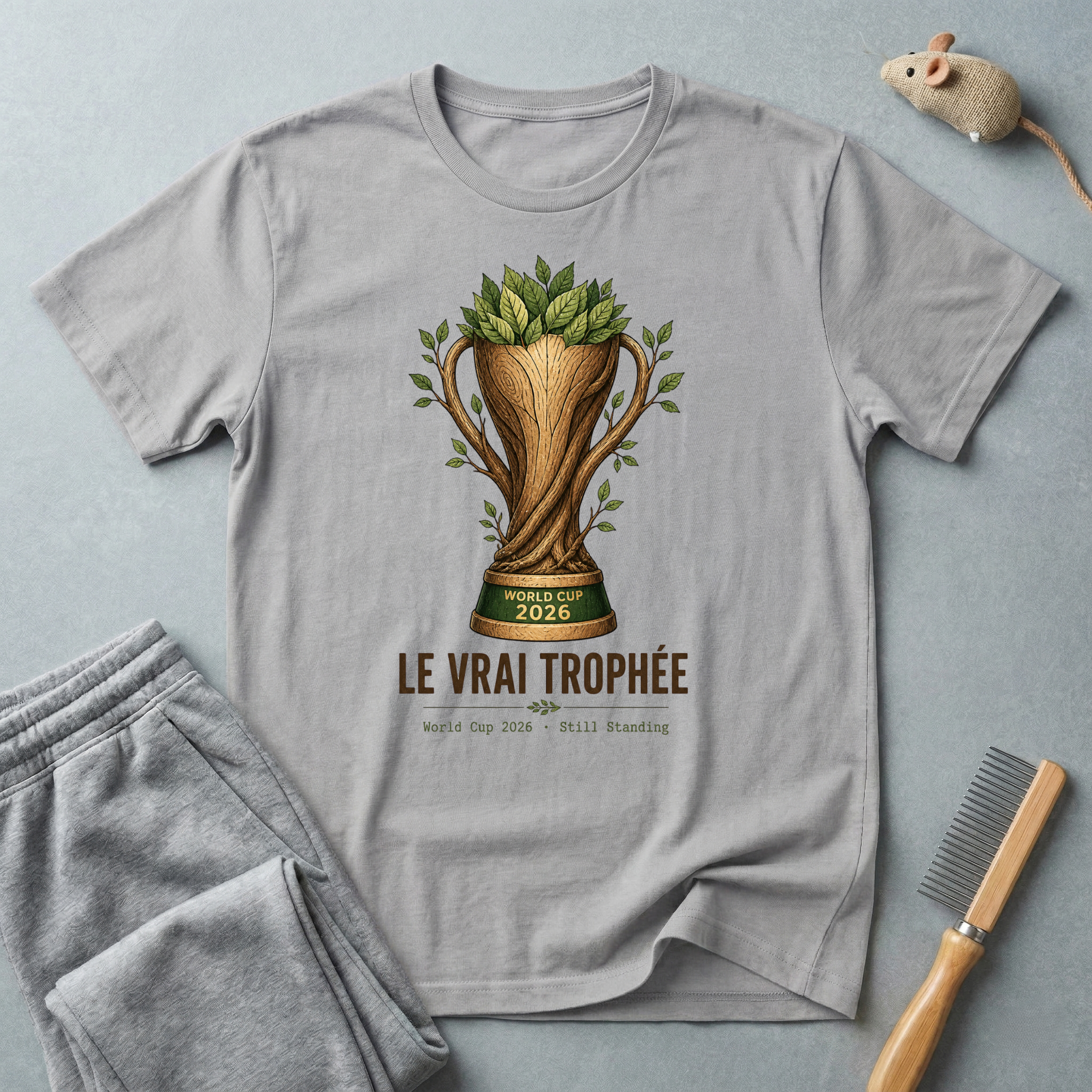 T-shirt éco «Le vrai trophée»