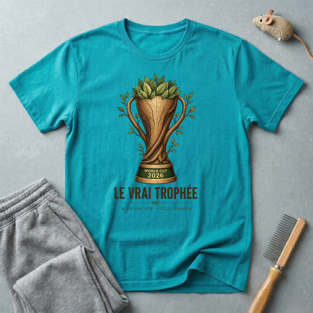 T-shirt éco «Le vrai trophée»