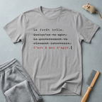 T-Shirt — French Protest Tee “La forêt brûle... C’est à moi d’agir”