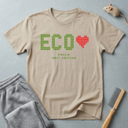 T-shirt Eco Heart — T-shirt graphique 8 bits «ECO»