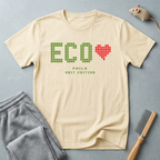 T-shirt Eco Heart — T-shirt graphique 8 bits «ECO»