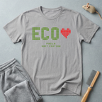 T-shirt Eco Heart — T-shirt graphique 8 bits «ECO»