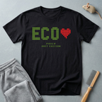 T-shirt Eco Heart — T-shirt graphique 8 bits «ECO»