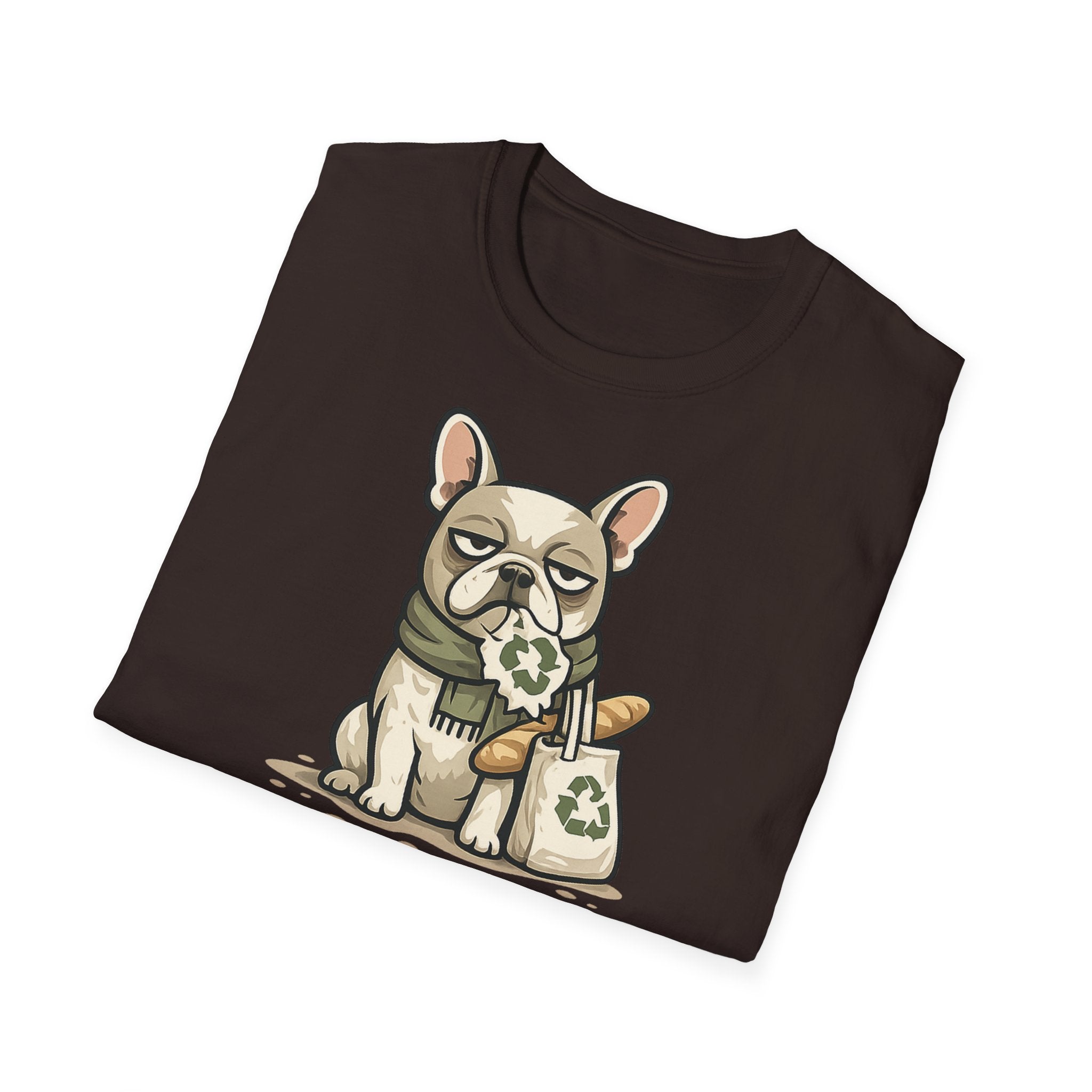 T-Shirt — Cute French Bulldog Graphic “Responsable malgré moi”