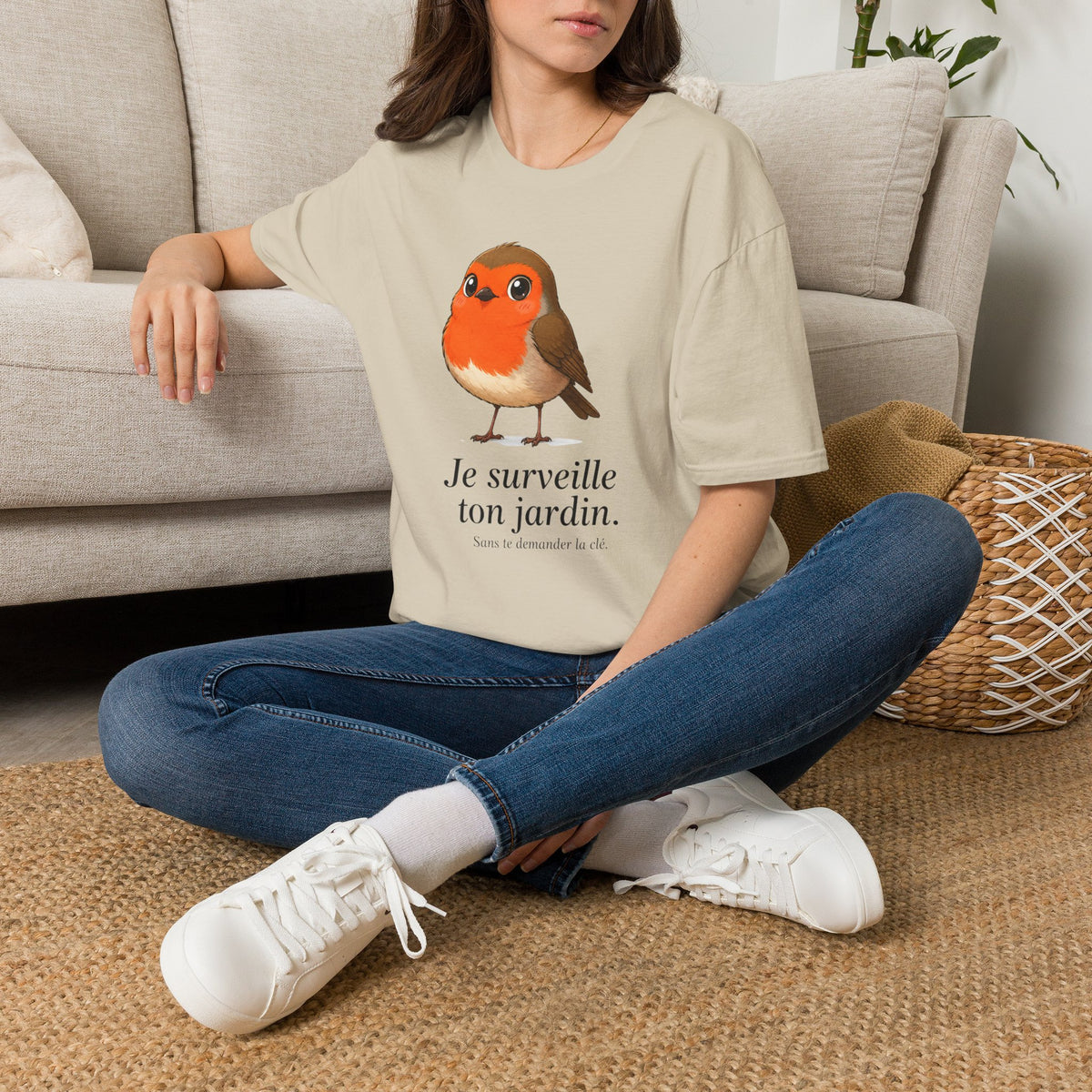 T-Shirt - Je surveille ton jardin