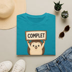 T-shirt « Complet » avec hérisson mignon — T-shirt graphique drôle « Complet »