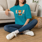 T-shirt Renards lecteurs — Adorables renards dessinés « Reconnecteur certifié »