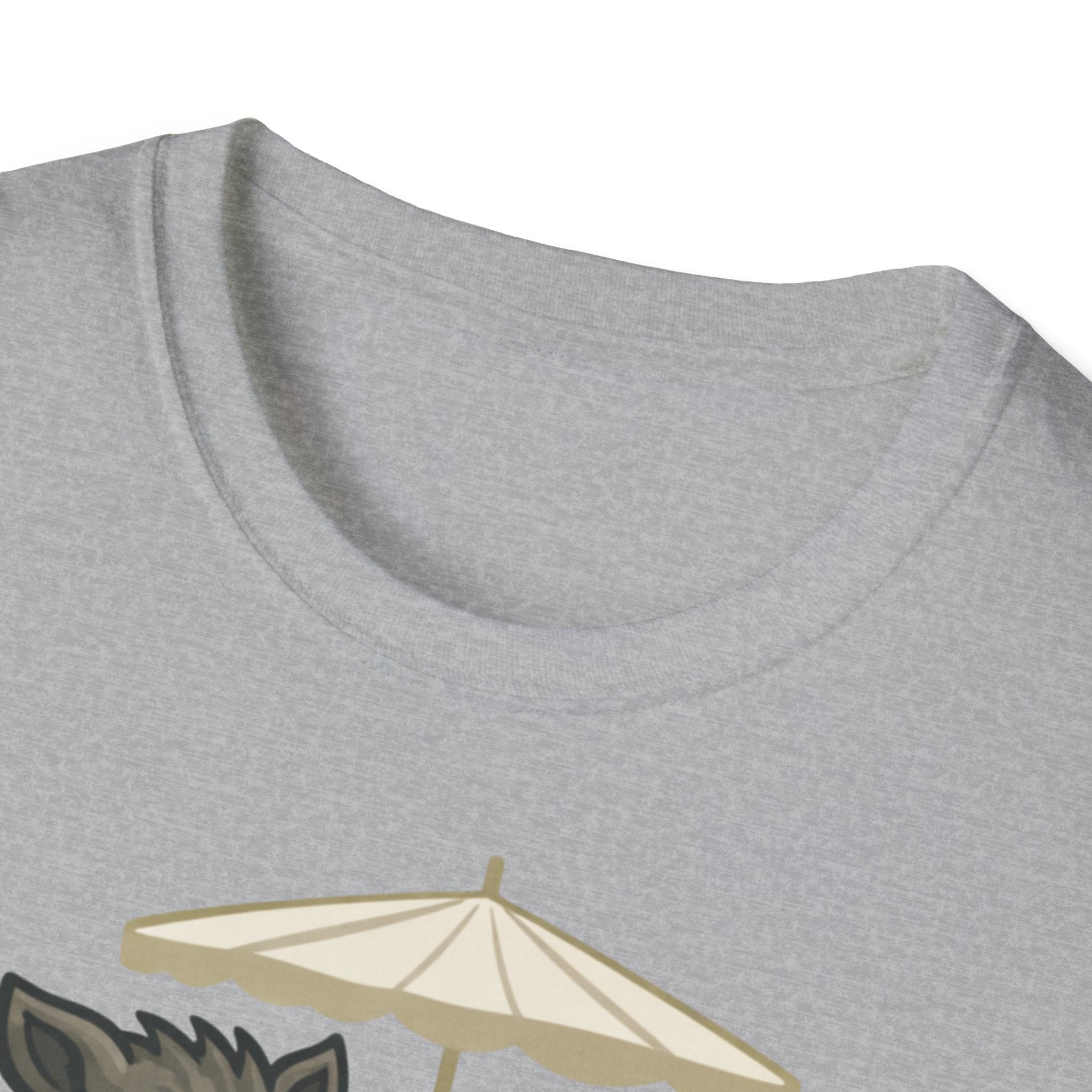 Boar Coffee Tee — "Naturellement agressif" Graphic T-Shirt