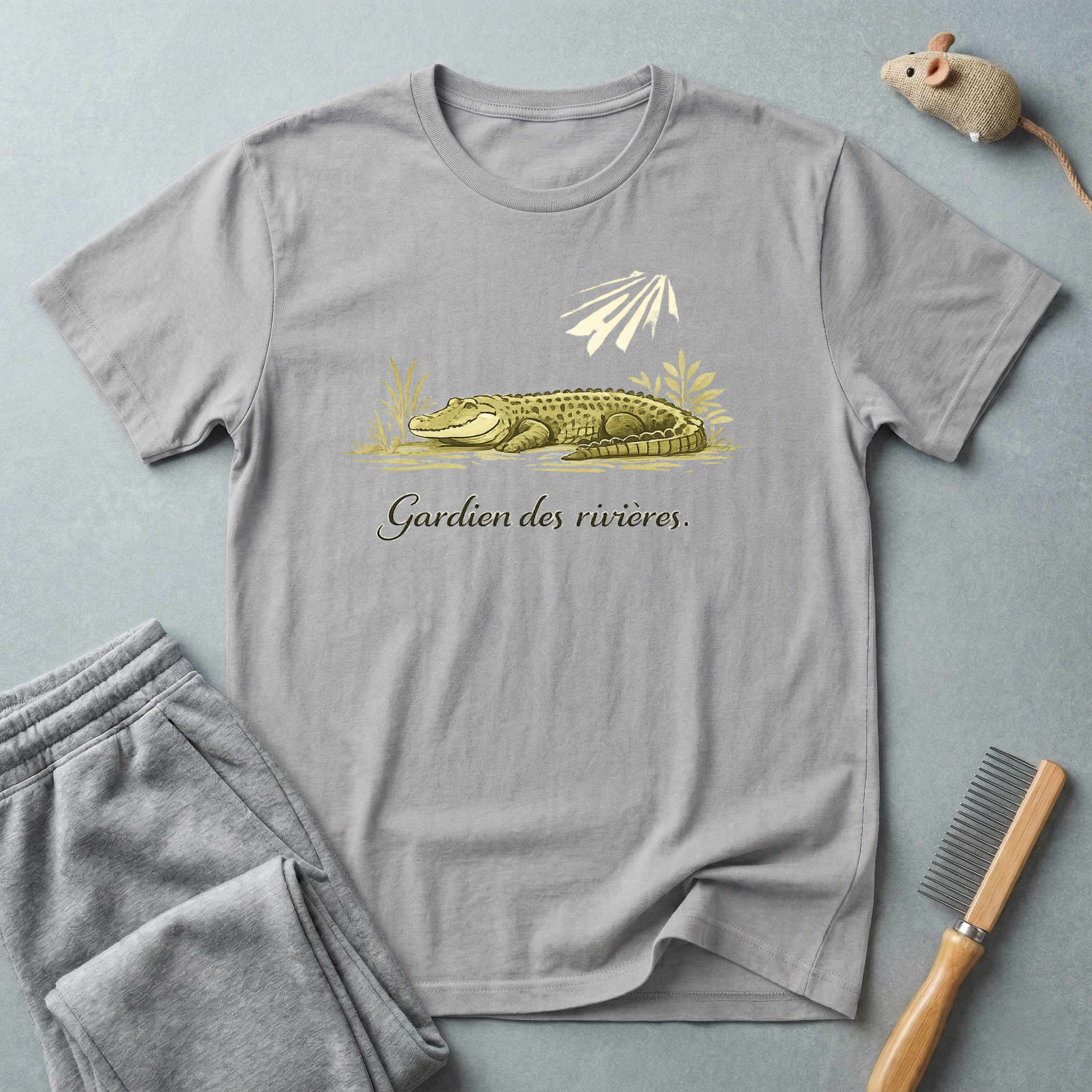 T-shirt — Loutre de rivière «Gardien des rivières» Nature