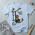 T-shirt Singe «Esprit Libre»