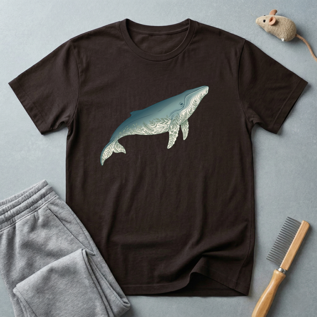 T-shirt graphique baleine — T-shirt faune marine