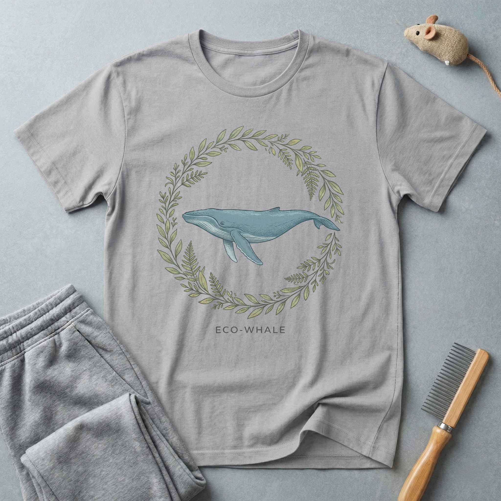 T-shirt Couronne de baleine — "Eco Whale"