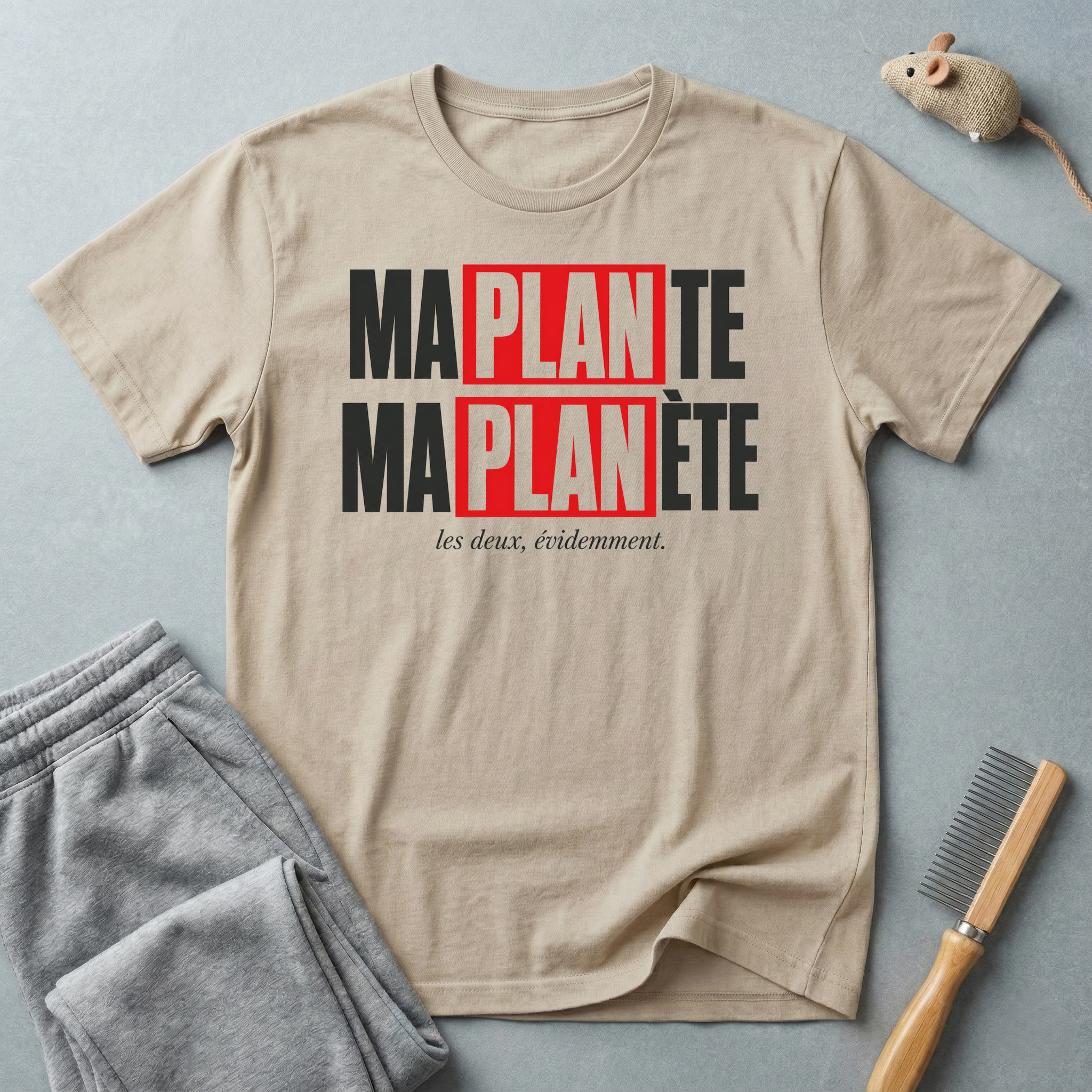 T-shirt «Ma Planète» — T-shirt de sensibilisation écologique