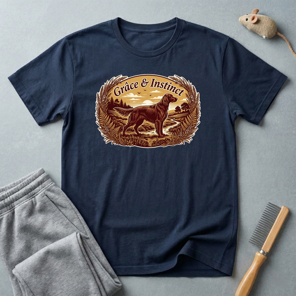 T-shirt Renard «Grâce & Instinct» — T-shirt graphique vintage de faune sauvage pour les amoureux de la nature