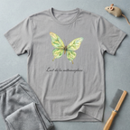 T-shirt papillon aquarelle — T-shirt floral «L’art de la métamorphose»