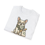 T-Shirt — Cute French Bulldog Graphic “Responsable malgré moi”