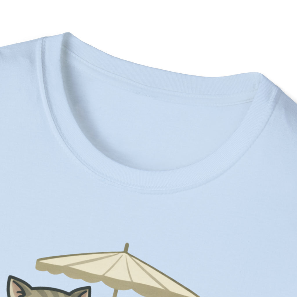 Lazy Cat Café T‑Shirt – 'J'avais raison mais j'ai la flemme' French Cat Graphic Tee