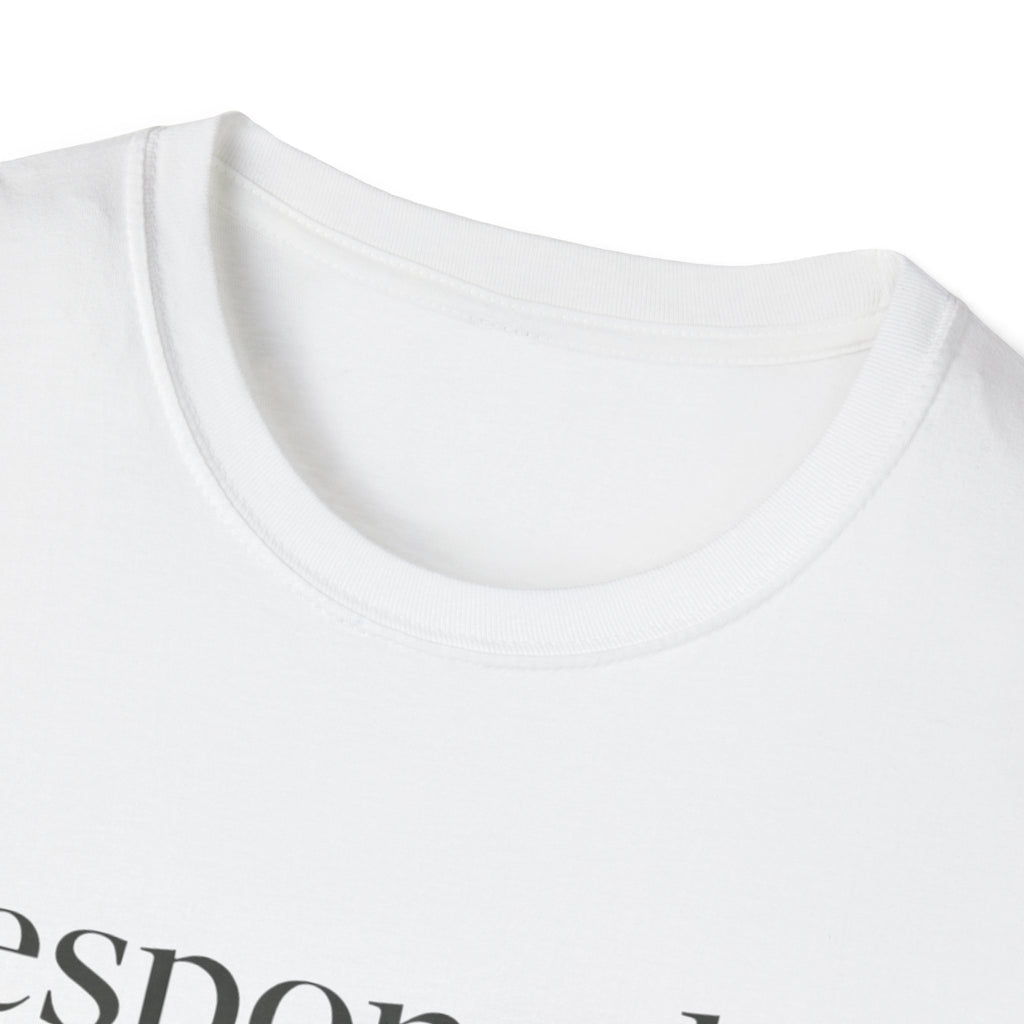 T-Shirt — "Responsable malgré moi" French Quote Tee