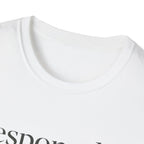 T-Shirt — "Responsable malgré moi" French Quote Tee