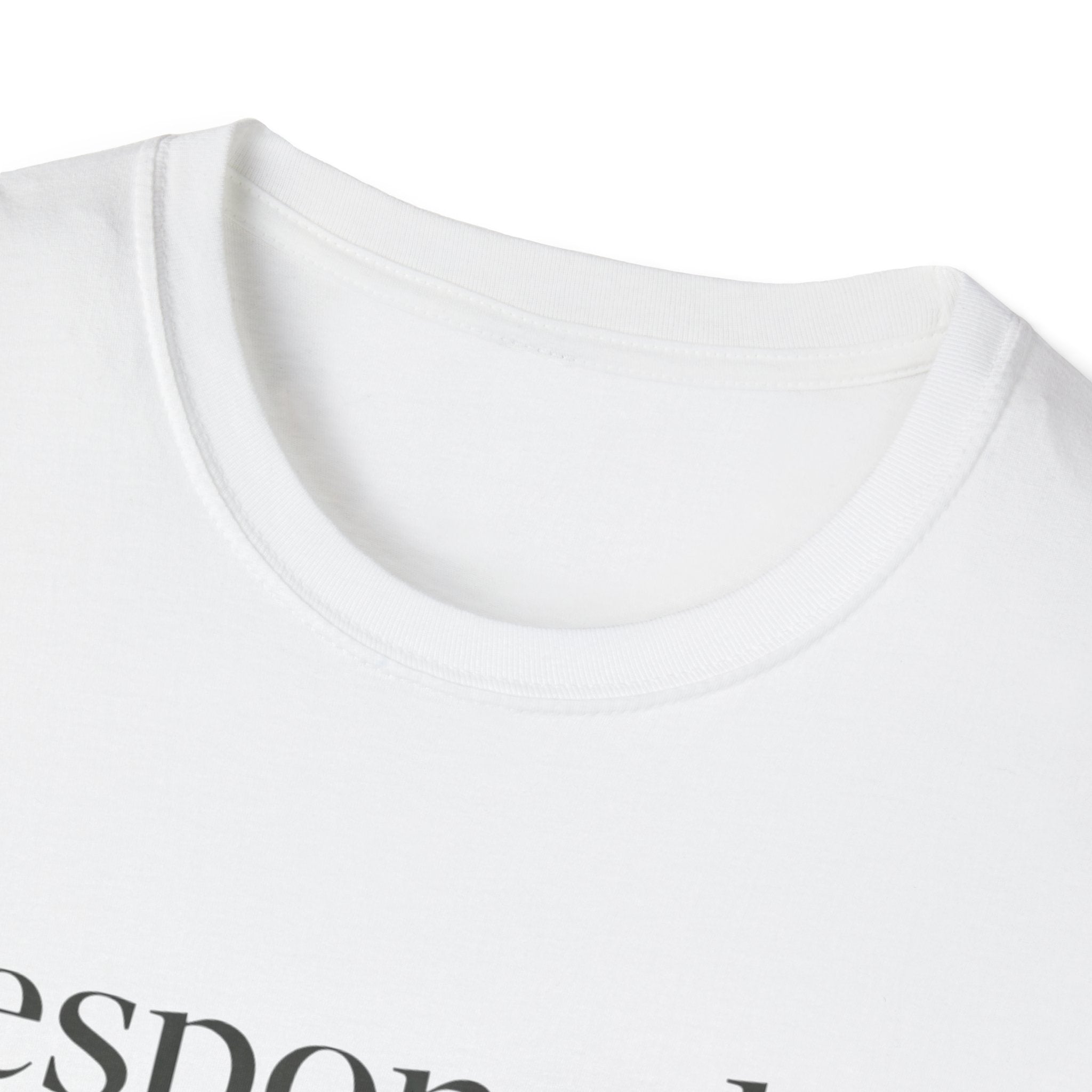 T-Shirt — "Responsable malgré moi" French Quote Tee