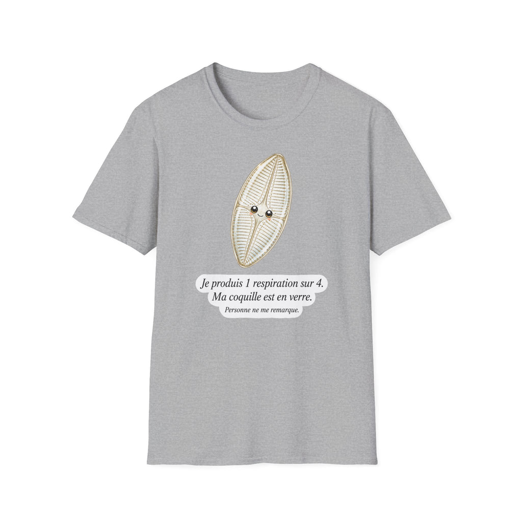 T-shirt — Adorable illustration d’une coquille en verre