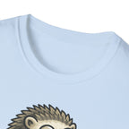 Eco Hedgehog T‑Shirt — "Écolo mais fatigué" Cute Eco-Friendly Graphic Tee