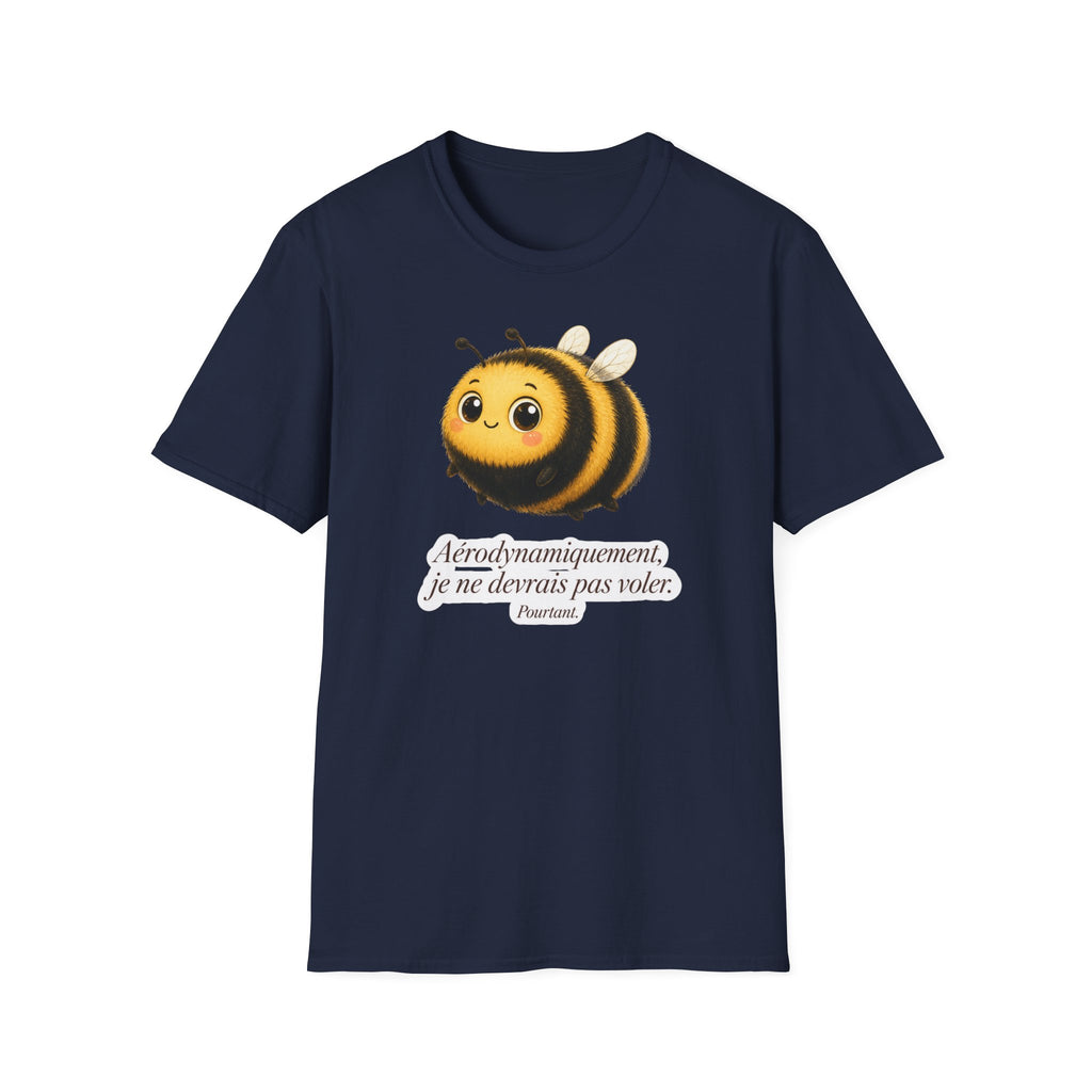 T-shirt Abeille mignonne — Adorable illustration de bourdon