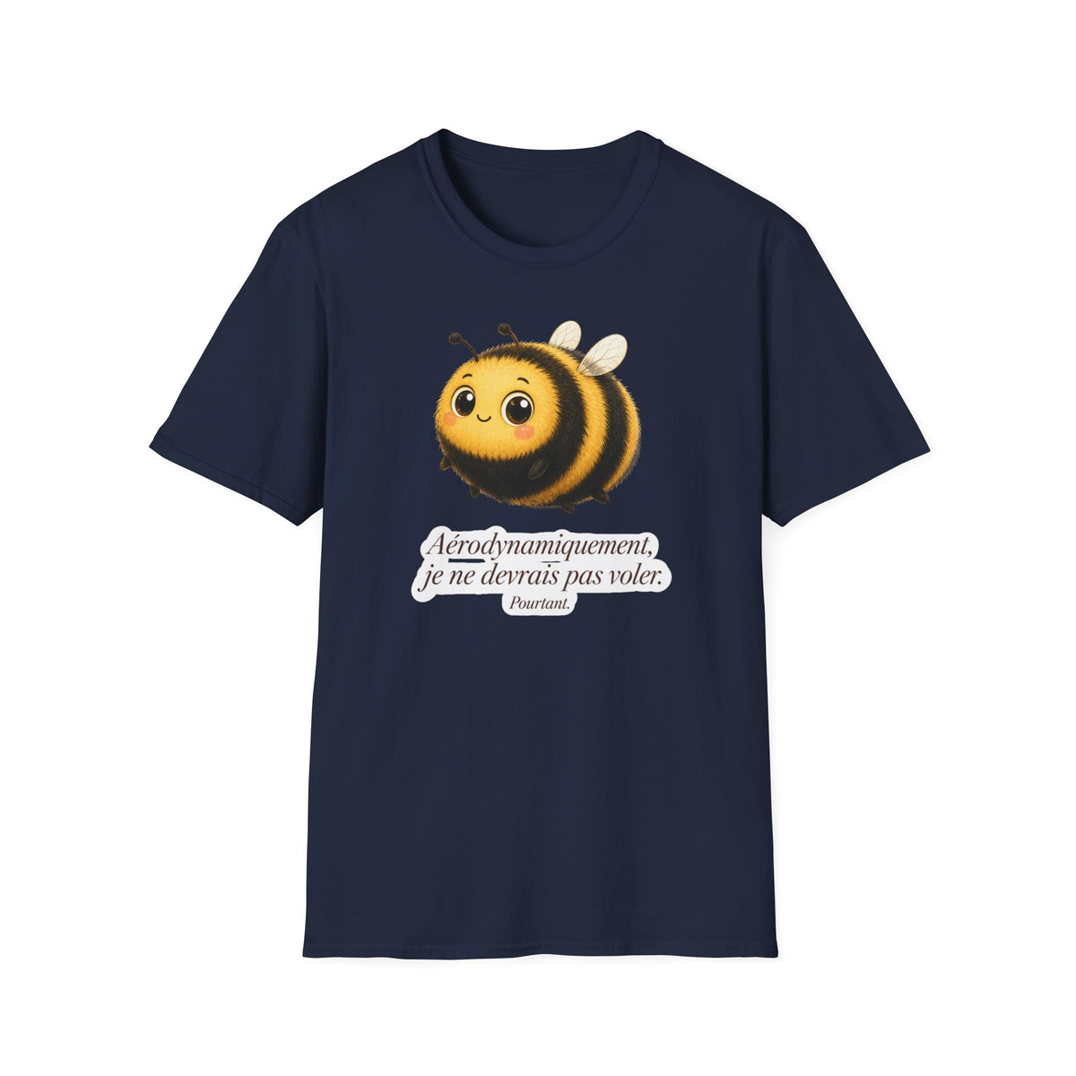 T-shirt Abeille mignonne — Adorable illustration de bourdon