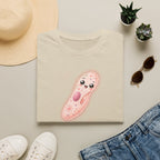 T-shirt avec adorable illustration de paramécie — T-shirt kawaii sur le thème de la biologie