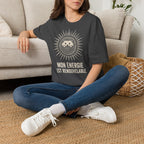 T-shirt Hérisson et énergie renouvelable — « Mon énergie est renouvelable » — T-shirt graphique écoresponsable