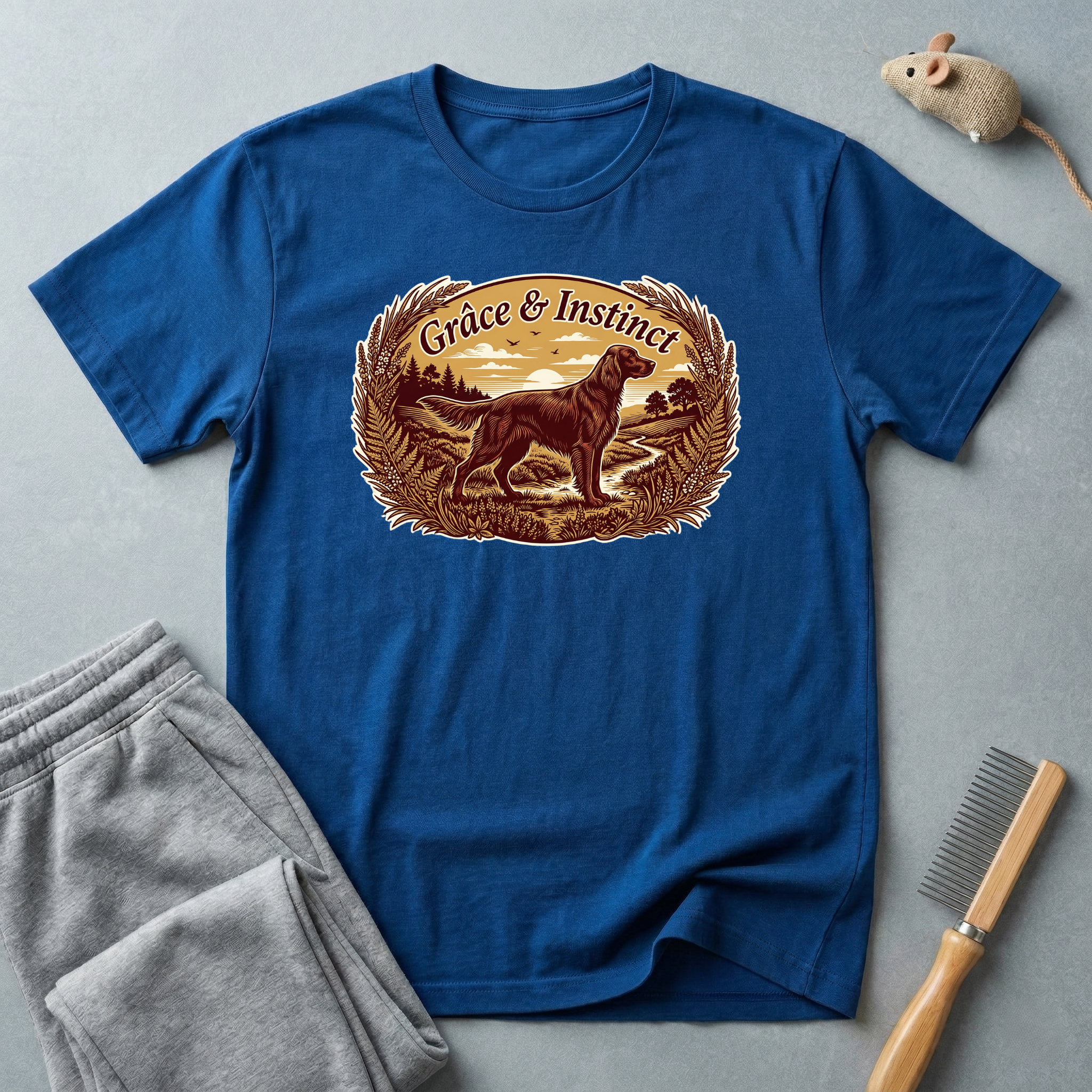 T-shirt Renard «Grâce & Instinct» — T-shirt graphique vintage de faune sauvage pour les amoureux de la nature