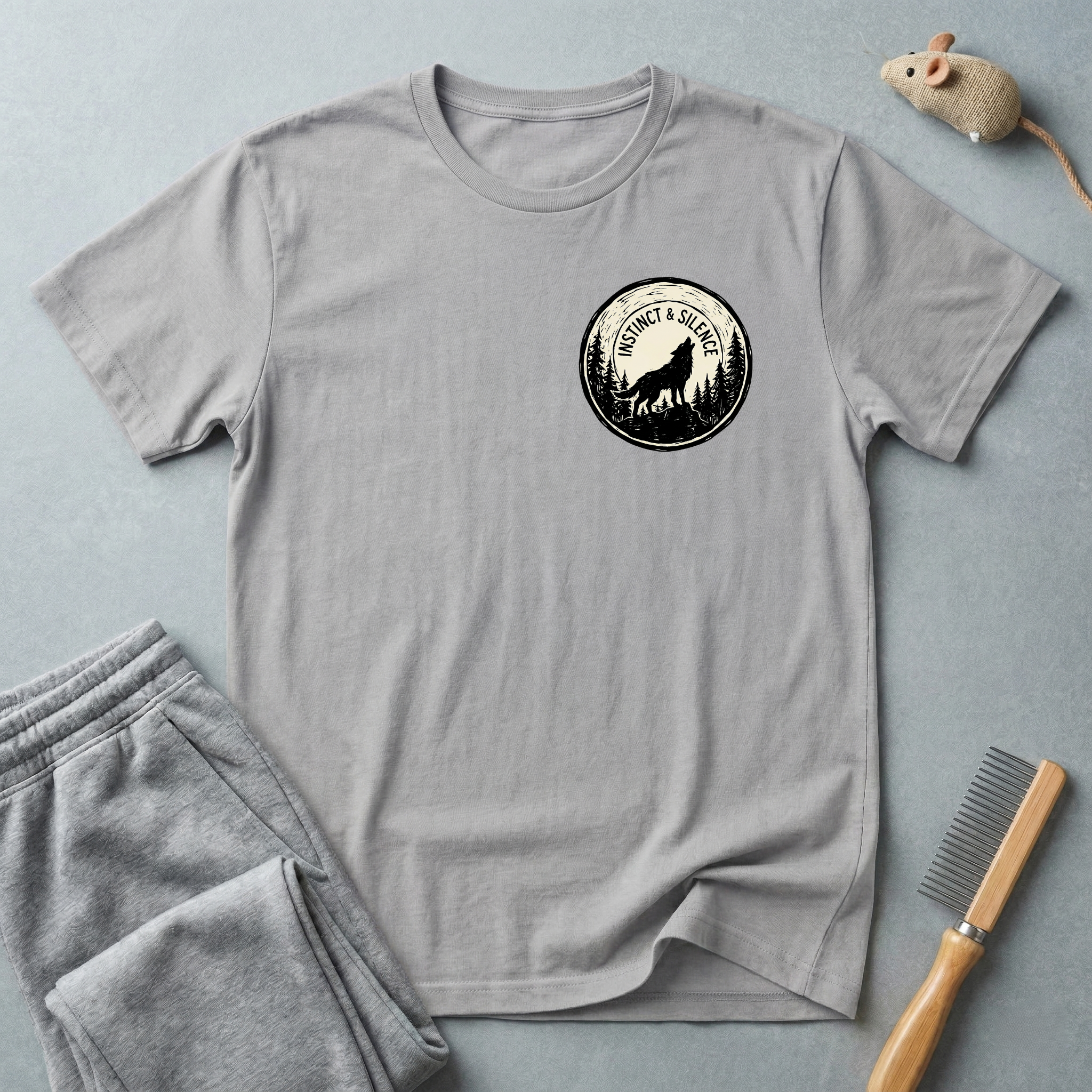 T-shirt «Blason du Loup de la Lune»