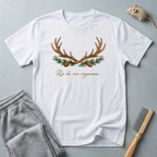 T-shirt de Noël bois de renne — «Roi de son royaume»