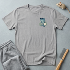 T-shirt Petite Baleine floral — T-shirt animal marin mignon