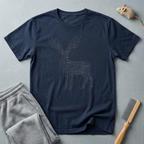 T-shirt Cerf Calligraphie