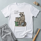 "Je recycle mes mauvaises décisions" T-shirt éco humoristique mignon