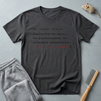 T-shirt style machine à écrire — «La forêt brûle… c’est à moi d’agir.»